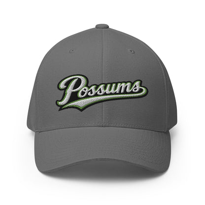 Signature | Flexfit Baseball Cap | Possums | Script Logo