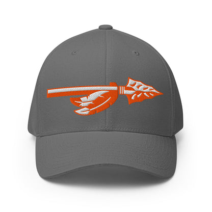 Signature | Flexfit Baseball Cap | Powhatan lacrosse | Arrowhead Logo