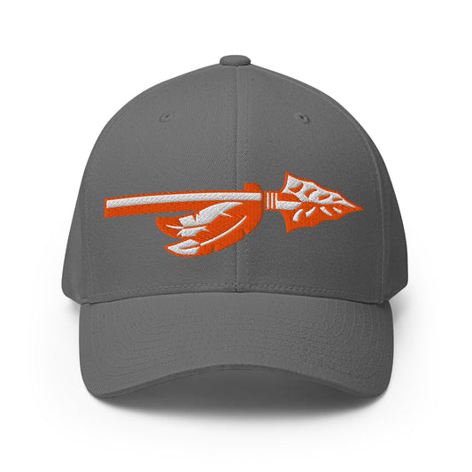 Signature | Flexfit Baseball Cap | Powhatan lacrosse | Arrowhead Logo