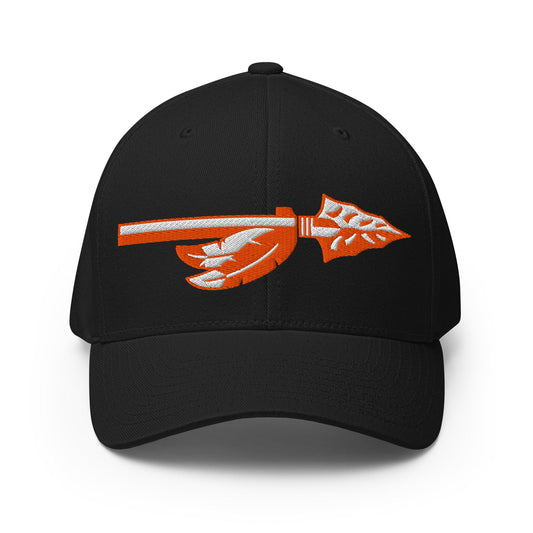 Signature | Flexfit Baseball Cap | Powhatan lacrosse | Arrowhead Logo