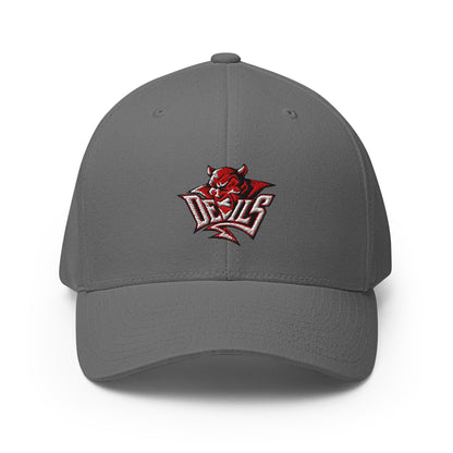 Signature | Flexfit Baseball Cap | Red Springs Track and Field | Mascot Logo