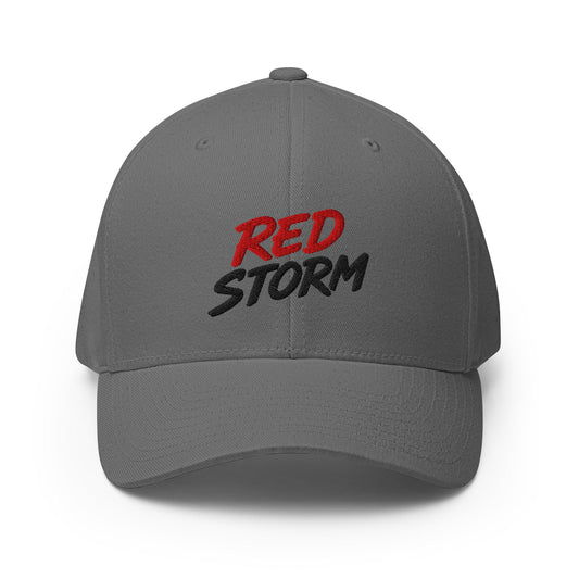 Signature | Flexfit Baseball Cap | Red Storm | Crest Logo