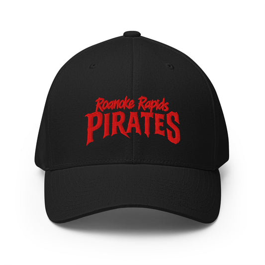Signature | Flexfit Baseball Cap | Roanoke Rapids Pirates | Black Sail Battlers Logo