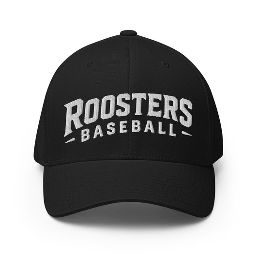 Signature | Flexfit Baseball Cap | Rooster Nation | Athletic Crest Logo