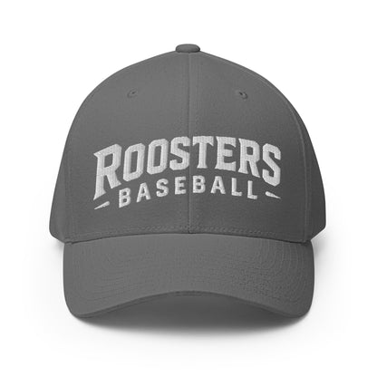 Signature | Flexfit Baseball Cap | Rooster Nation | Athletic Crest Logo