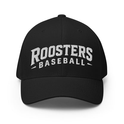 Signature | Flexfit Baseball Cap | Rooster Nation | Athletic Crest Logo