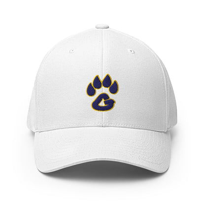 Signature | Flexfit Baseball Cap | Rutherford County Grizzlies Football | Paw Print Logo