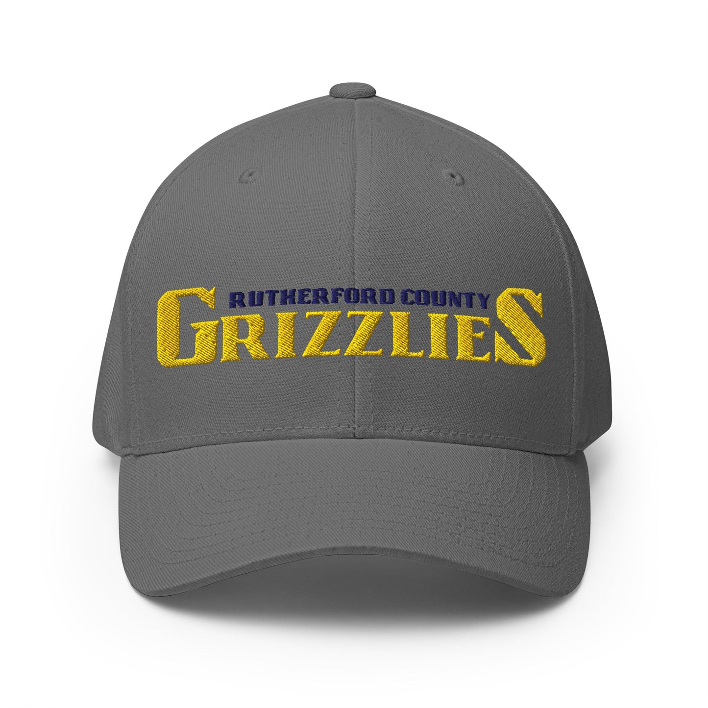 Signature | Flexfit Baseball Cap | Rutherford County Grizzlies Football | Script Logo
