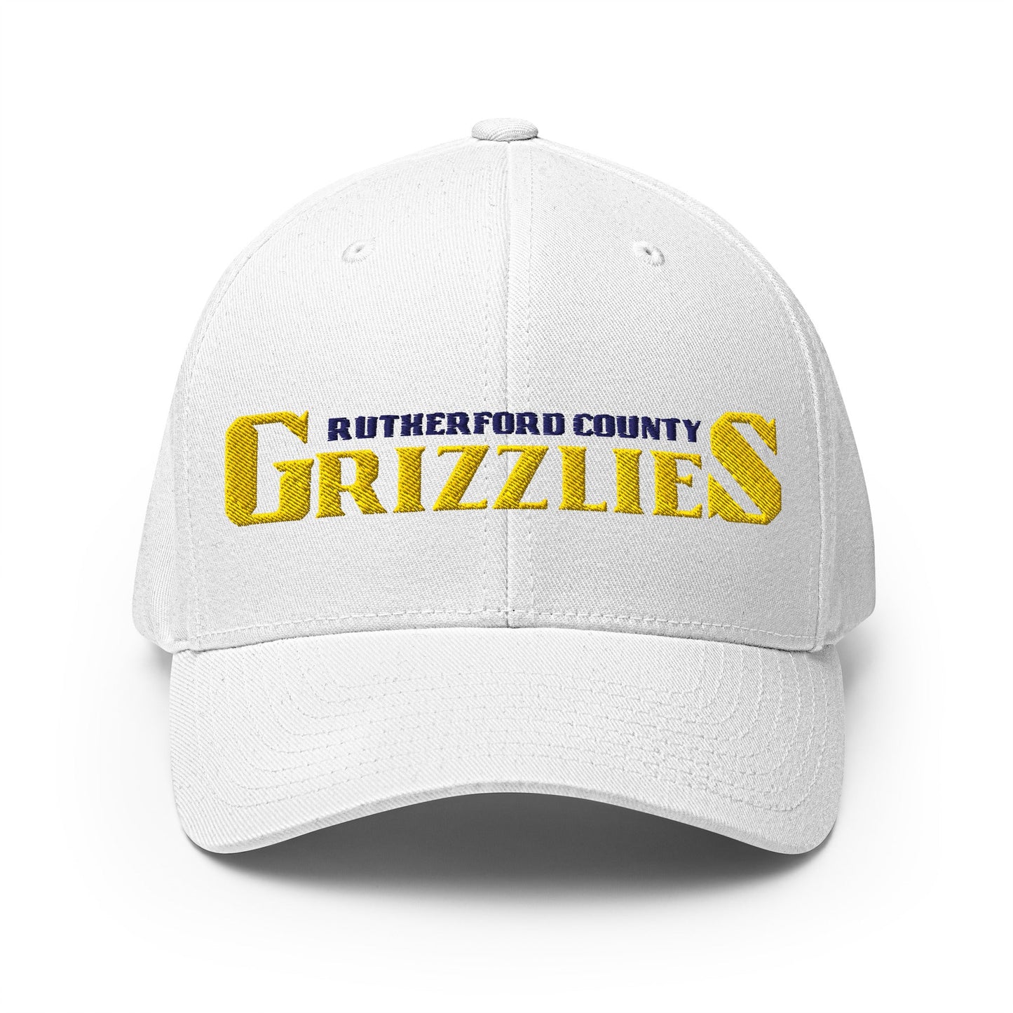 Signature | Flexfit Baseball Cap | Rutherford County Grizzlies Football | Script Logo