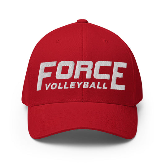 Signature | Flexfit Baseball Cap | Shreveport Force Volleyball | Script Logo
