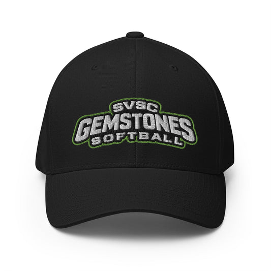 Signature | Flexfit Baseball Cap | Silver Valley Gemstones | Vanguard Logo