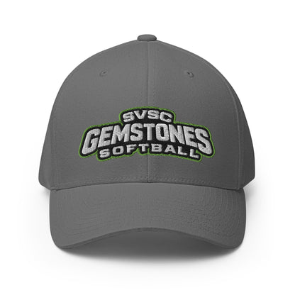 Signature | Flexfit Baseball Cap | Silver Valley Gemstones | Vanguard Logo