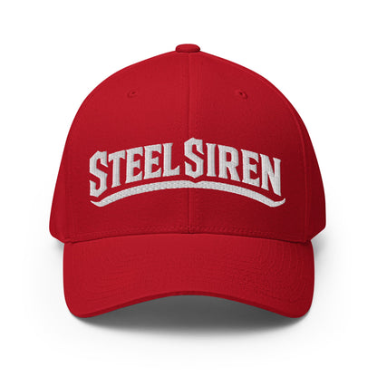 Signature | Flexfit Baseball Cap | STEEL SIREN | Script Logo