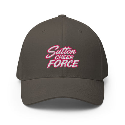 Signature | Flexfit Baseball Cap | Sutton Cheer Force | Script Logo