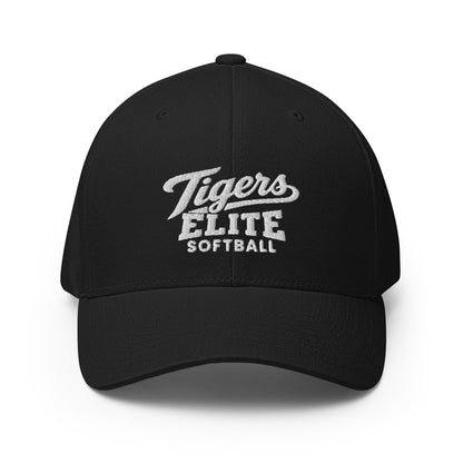 Signature | Flexfit Baseball Cap | Tigers Elite Softball | Emblem Logo