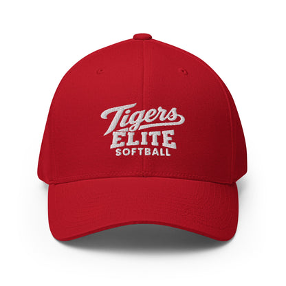 Signature | Flexfit Baseball Cap | Tigers Elite Softball | Emblem Logo
