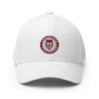 Signature | Flexfit Baseball Cap | Tonawanda High School Track and Field | Mascot Badge Logo