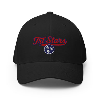 Signature | Flexfit Baseball Cap | Tri - Stars | 3 Stars Logo