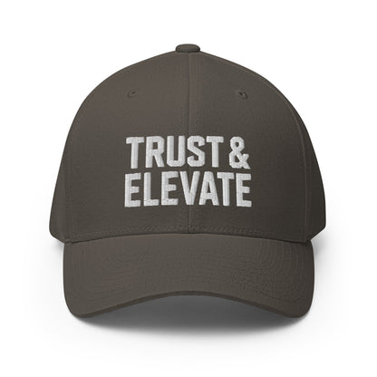 Signature | Flexfit Baseball Cap | Trust & Elevate | Athletic Logo