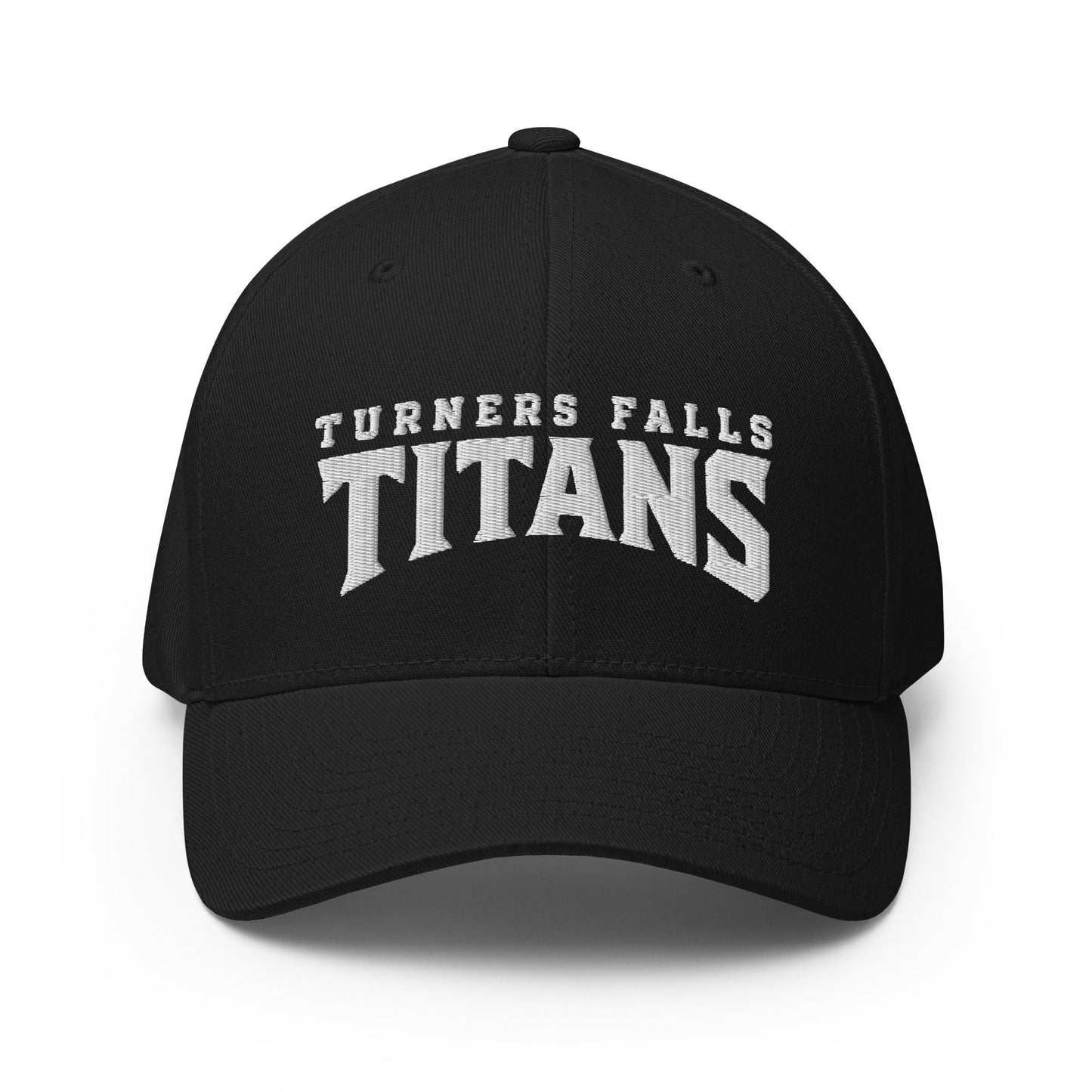 Signature | Flexfit Baseball Cap | Turners Falls Titans | Titan Crest Logo