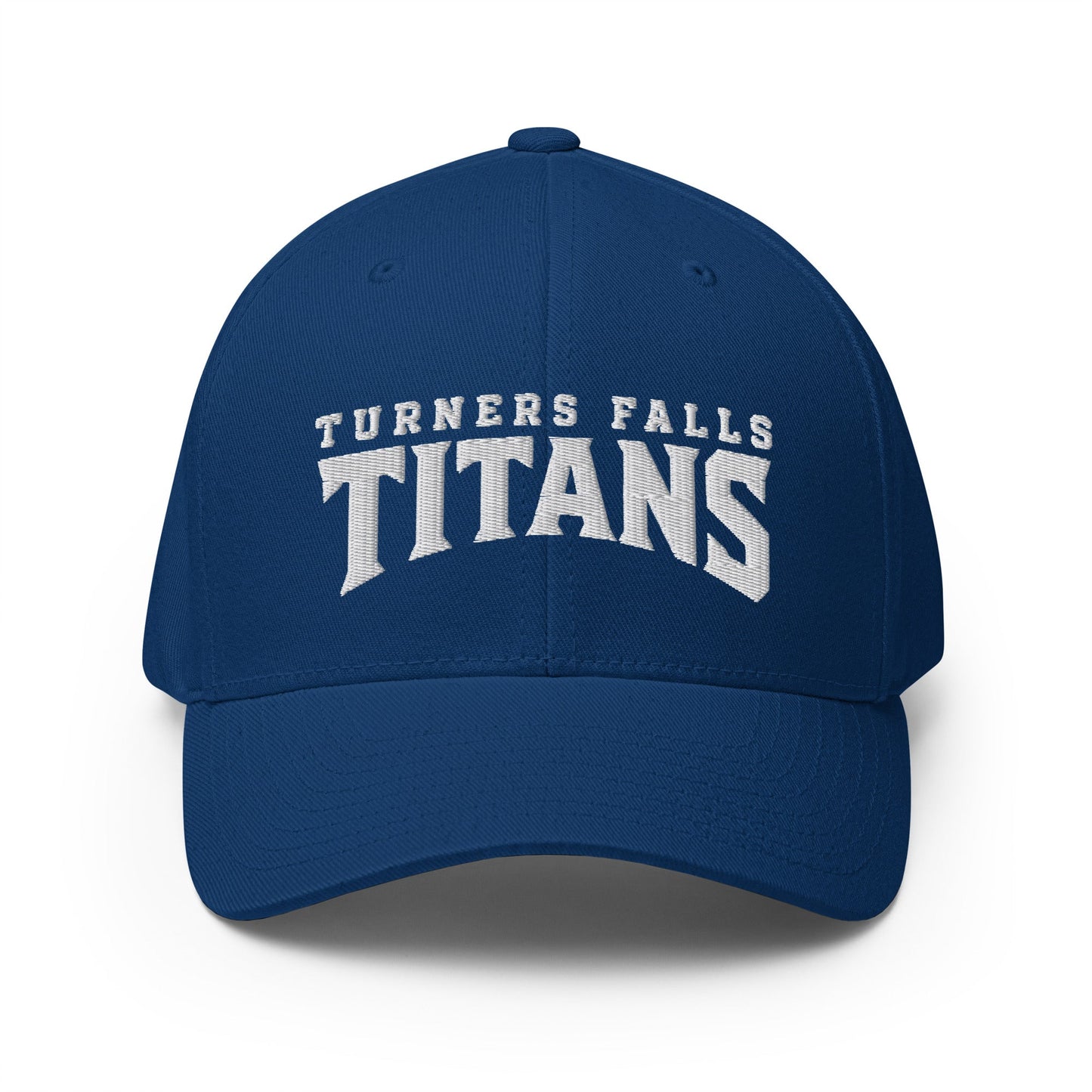 Signature | Flexfit Baseball Cap | Turners Falls Titans | Titan Crest Logo