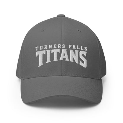 Signature | Flexfit Baseball Cap | Turners Falls Titans | Titan Crest Logo