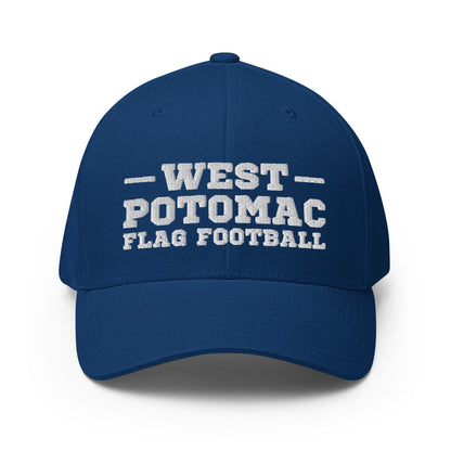 Signature | Flexfit Baseball Cap | West Potomac Flag Football | Script Logo