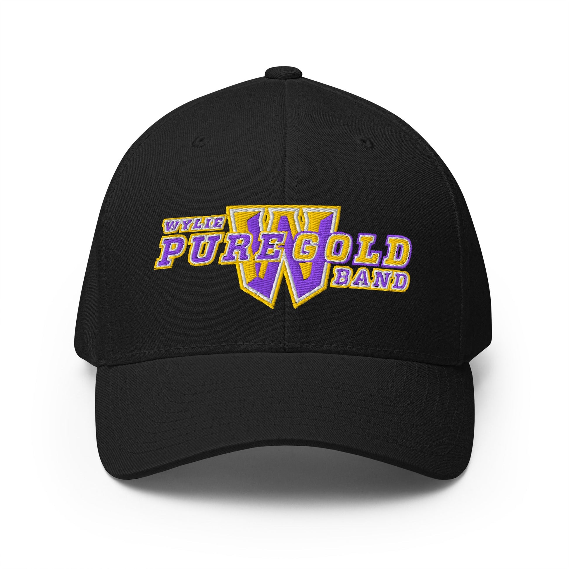 Signature | Flexfit Baseball Cap | Wylie ISD | Pure Gold Logo
