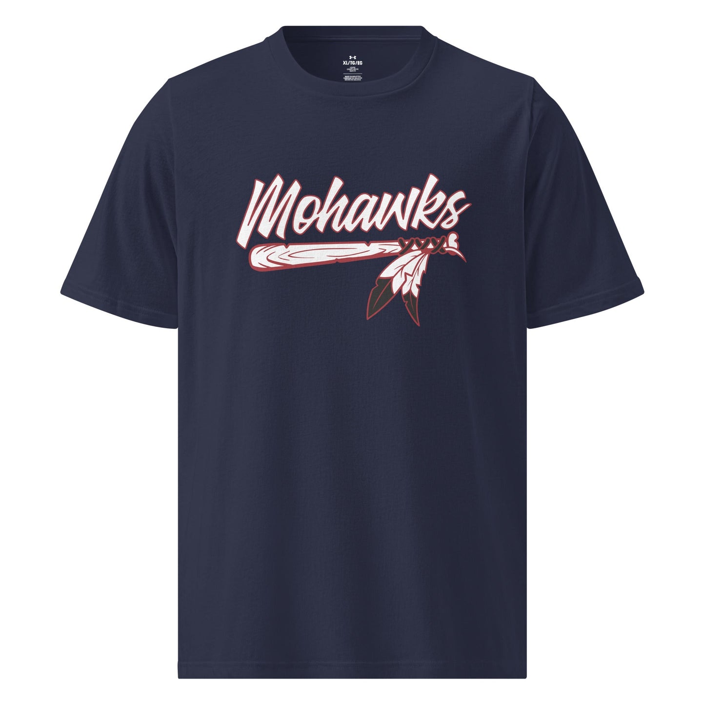 Signature | Under Armour Athletic T-Shirt | Mohawks | Victory Feather Logo