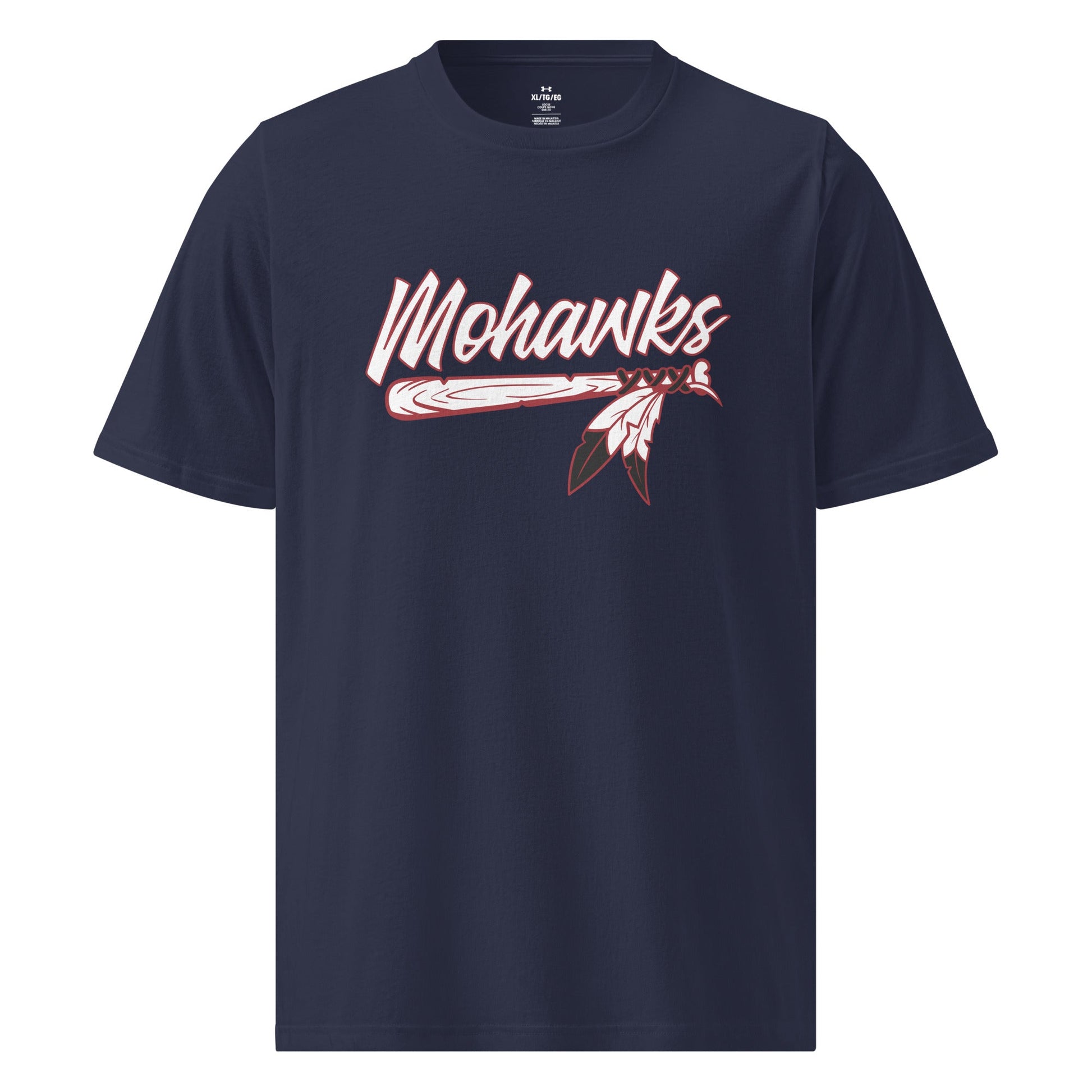 Signature | Under Armour Athletic T-Shirt | Mohawks | Victory Feather Logo