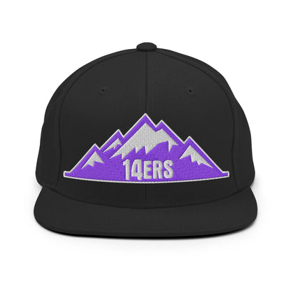 Snapback Hat | 14ers Baseball | Grey Logo
