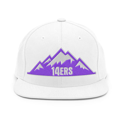 Snapback Hat | 14ers Baseball | Grey Logo
