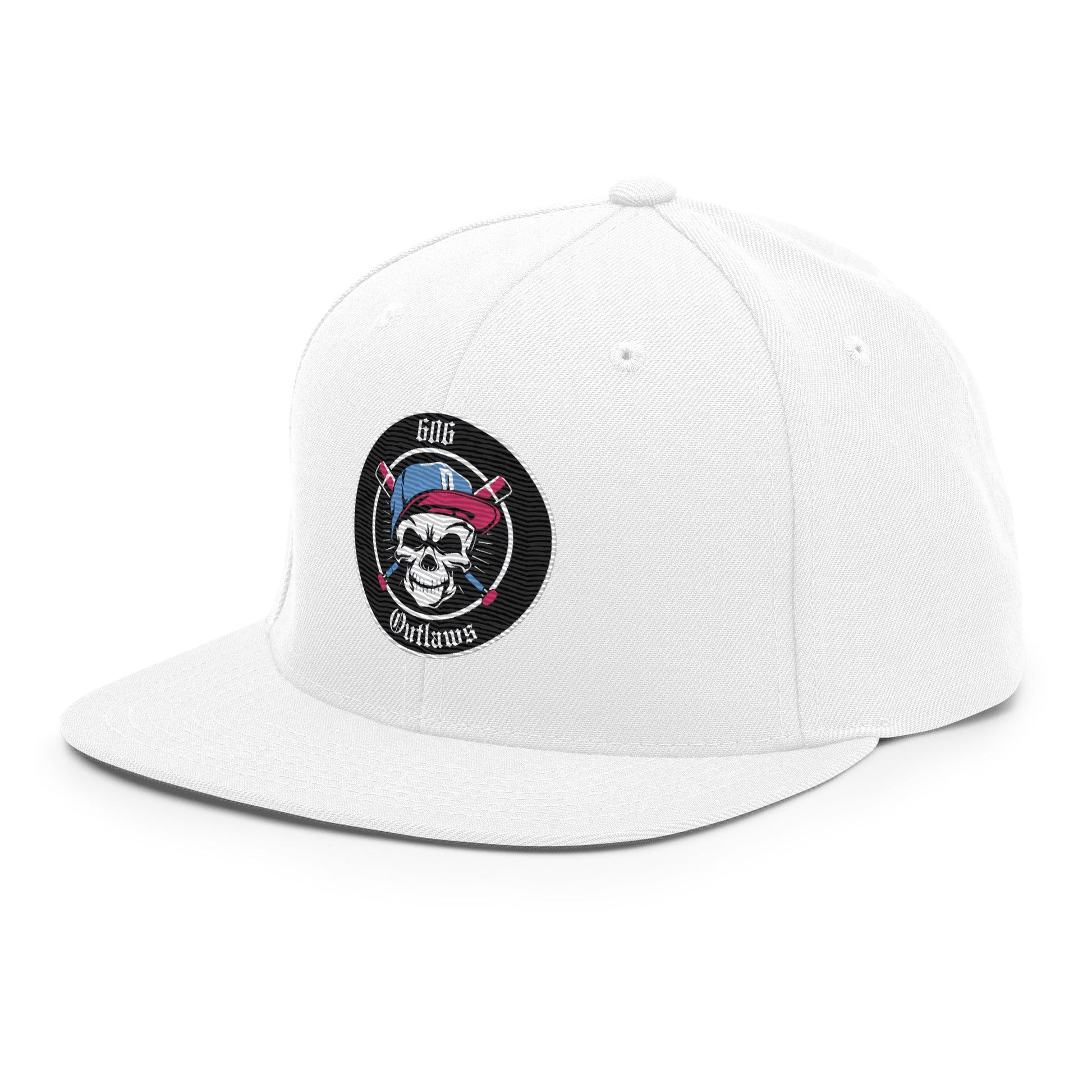 Snapback Hat | 606 Outlaws Baseball | Badge Logo