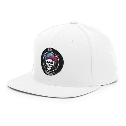 Snapback Hat | 606 Outlaws Baseball | Badge Logo