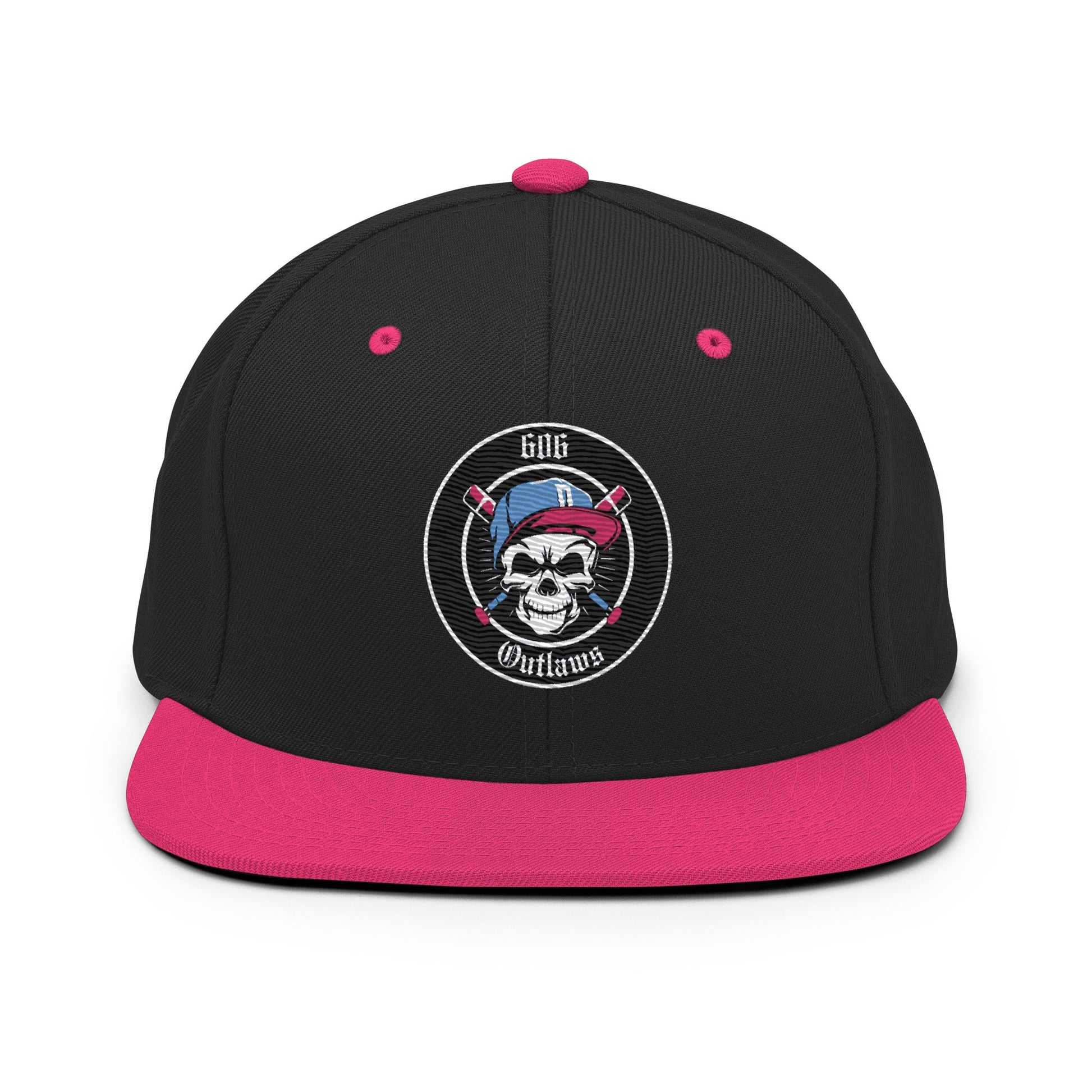 Snapback Hat | 606 Outlaws Baseball | Badge Logo