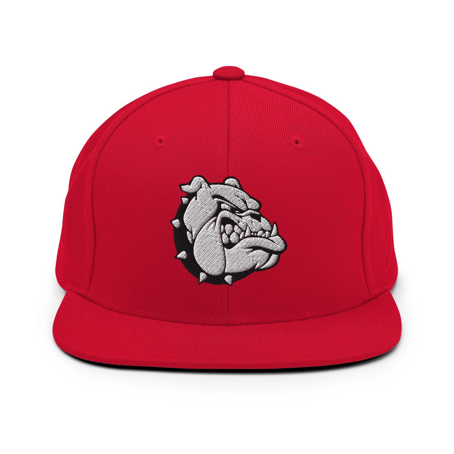 Snapback Hat | 6th Grade Bulldogs Team | Monochrome Logo