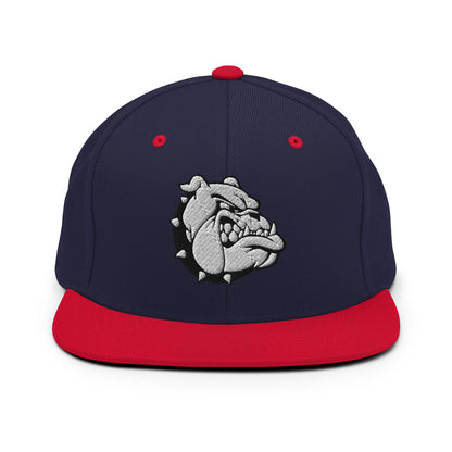 Snapback Hat | 6th Grade Bulldogs Team | Monochrome Logo