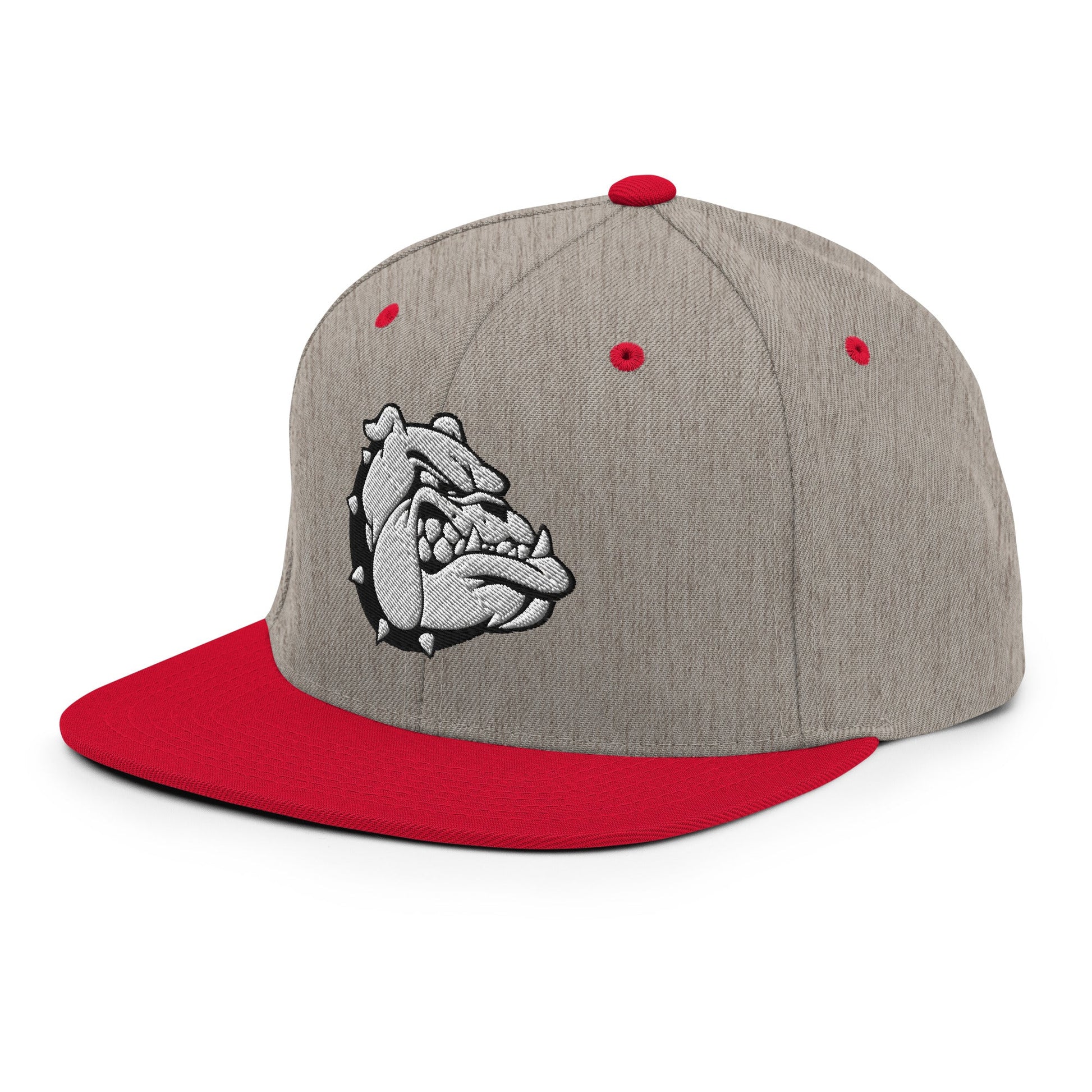 Snapback Hat | 6th Grade Bulldogs Team | Monochrome Logo