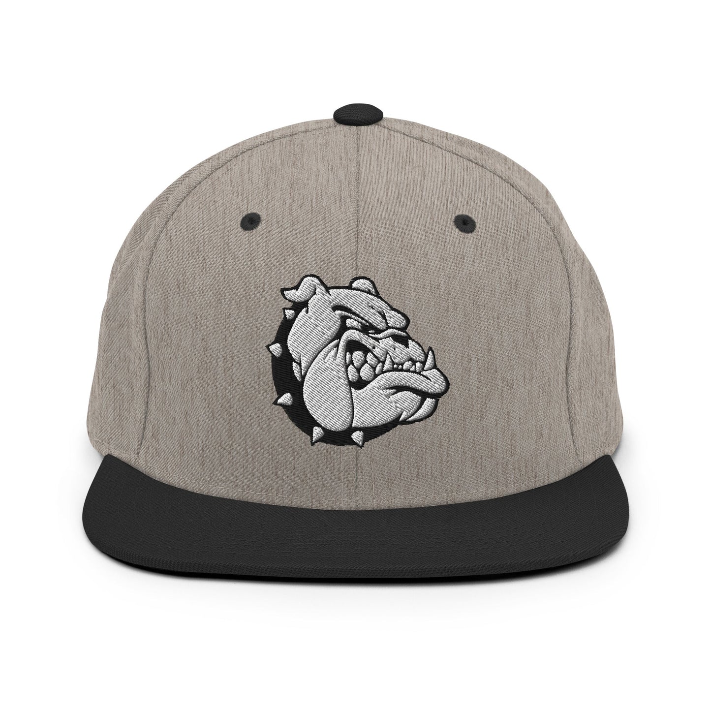 Snapback Hat | 6th Grade Bulldogs Team | Monochrome Logo