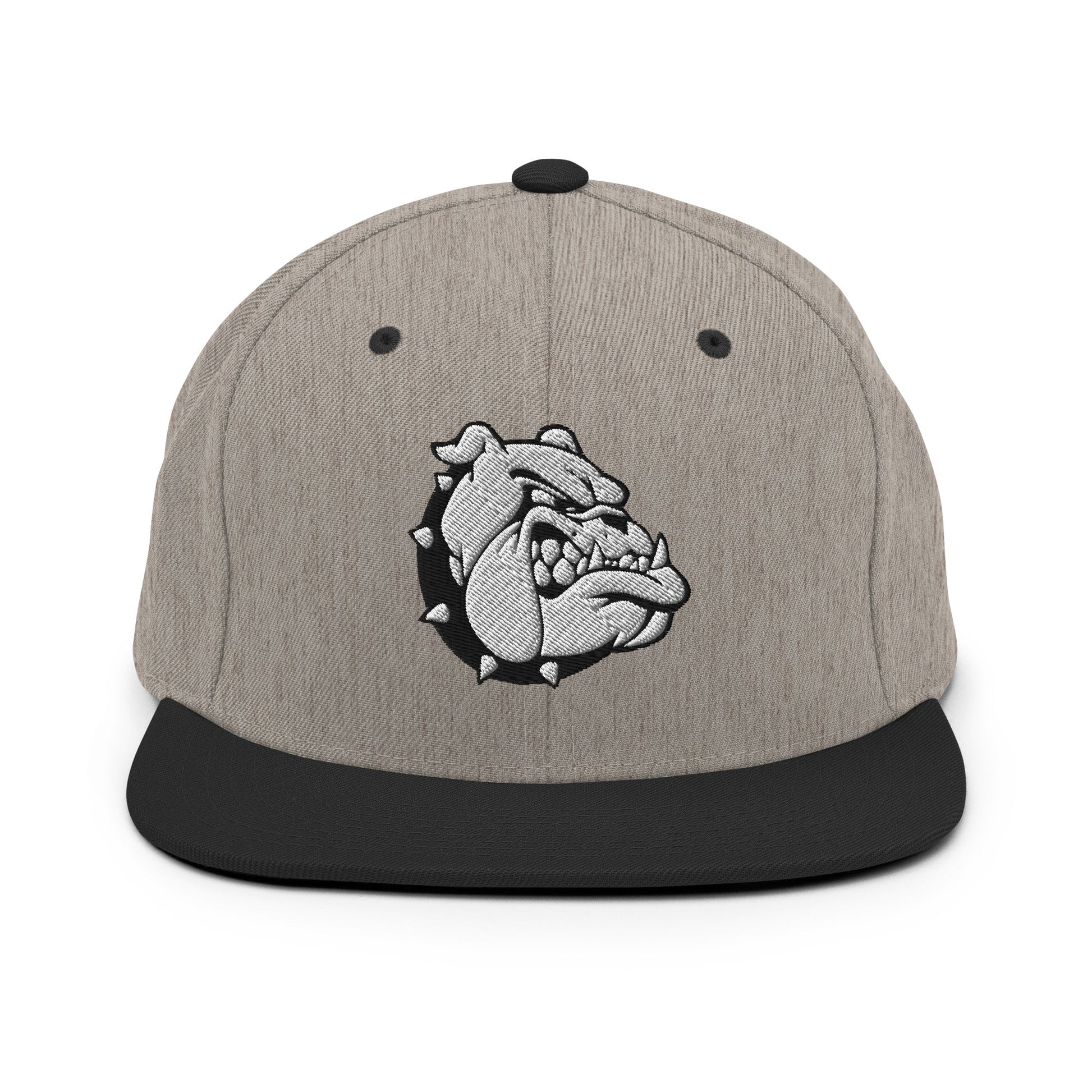 Snapback Hat | 6th Grade Bulldogs Team | Monochrome Logo