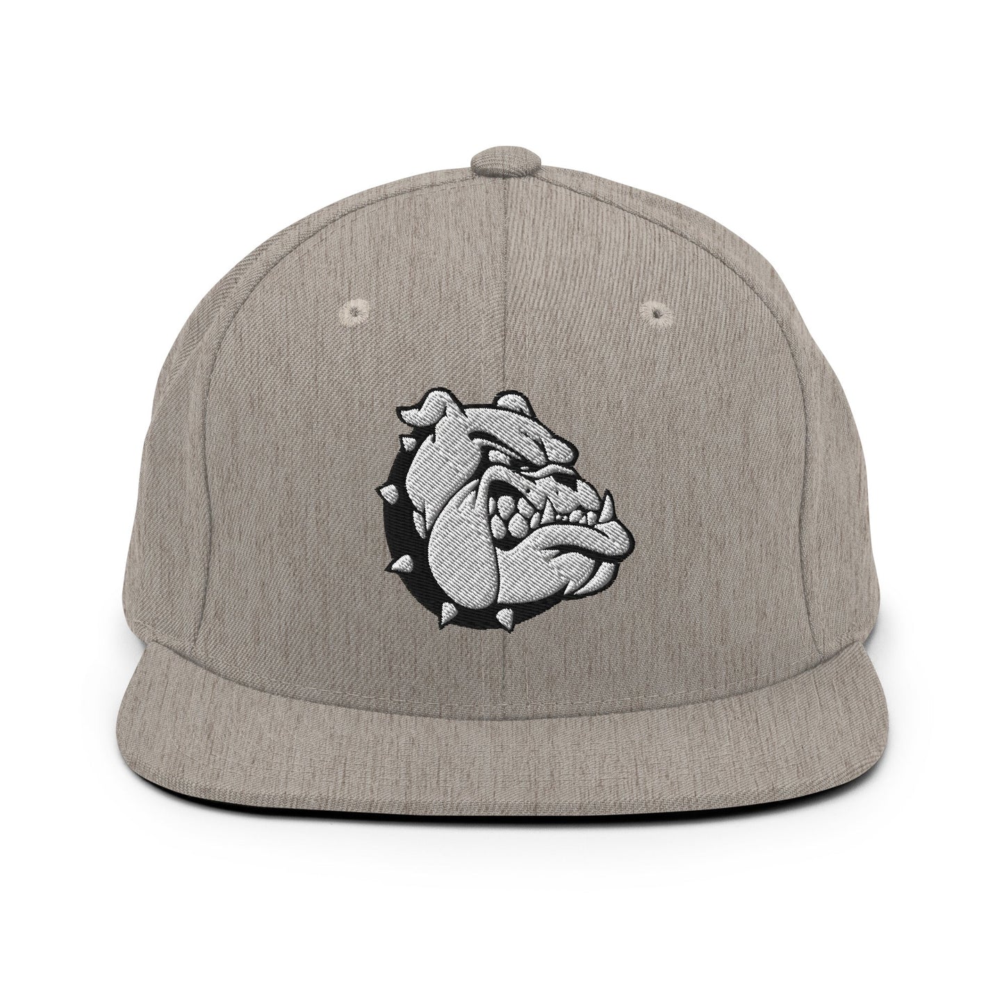 Snapback Hat | 6th Grade Bulldogs Team | Monochrome Logo