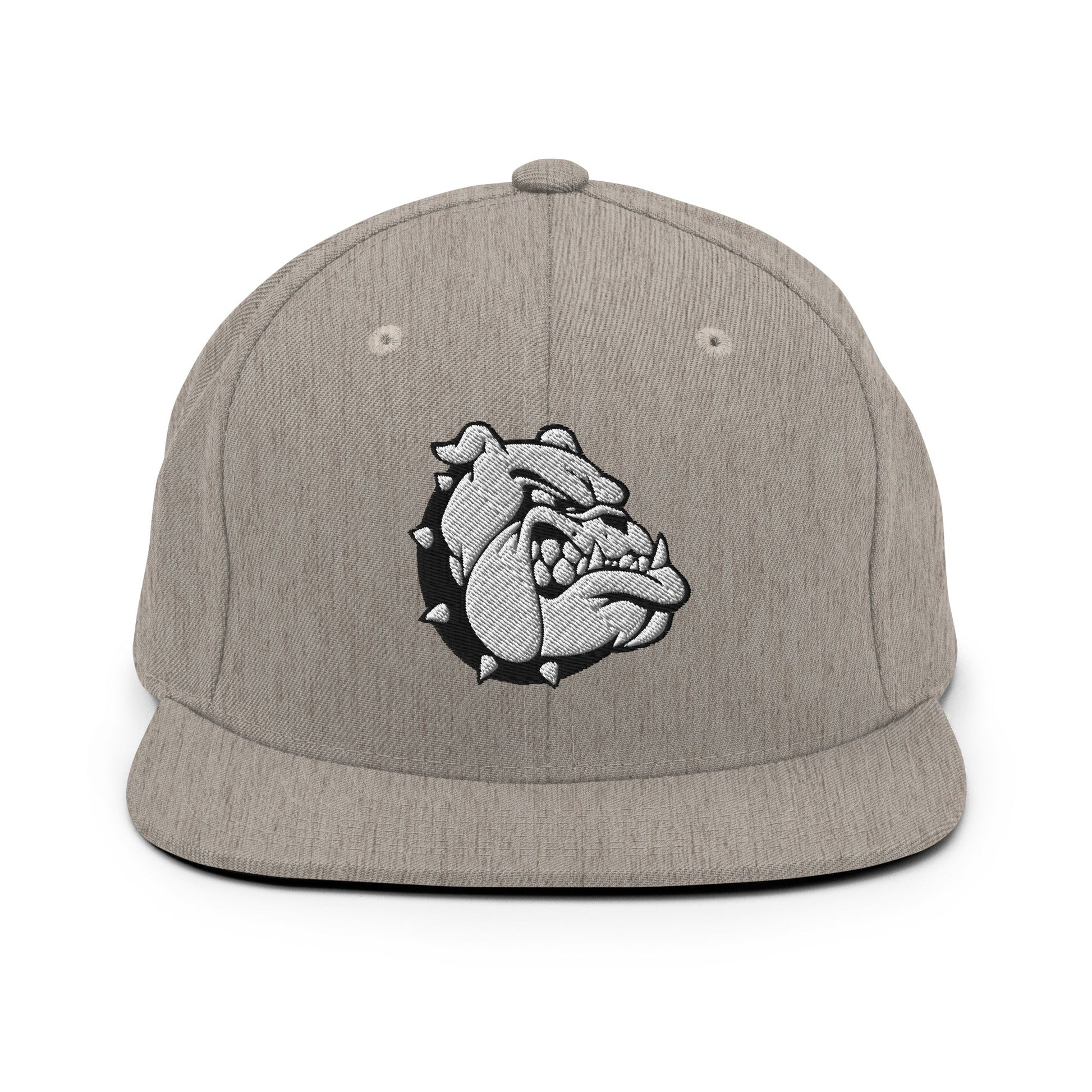 Snapback Hat | 6th Grade Bulldogs Team | Monochrome Logo