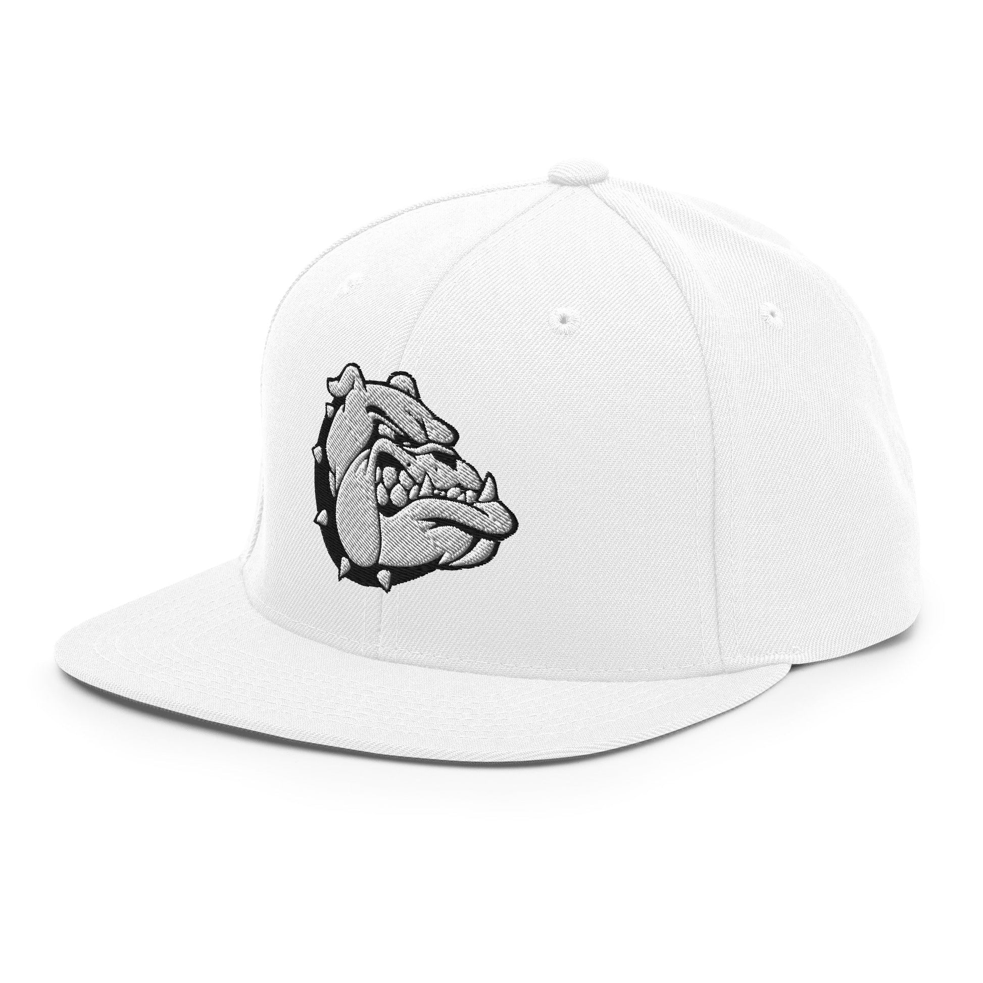 Snapback Hat | 6th Grade Bulldogs Team | Monochrome Logo