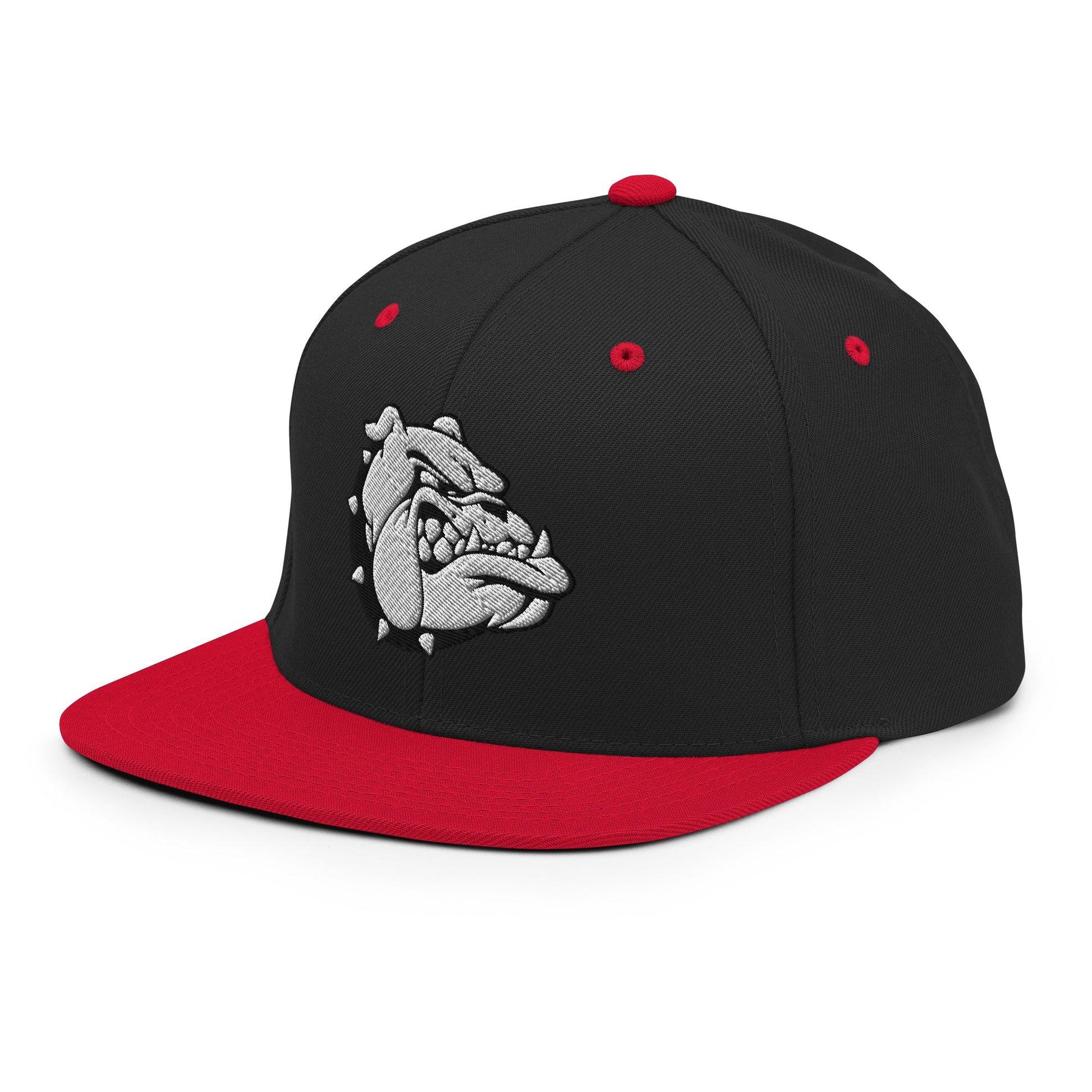 Snapback Hat | 6th Grade Bulldogs Team | Monochrome Logo