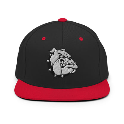 Snapback Hat | 6th Grade Bulldogs Team | Monochrome Logo