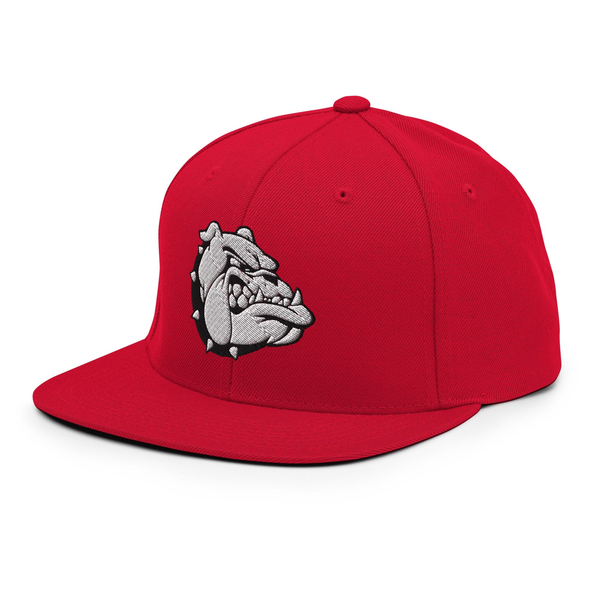 Snapback Hat | 6th Grade Bulldogs Team | Monochrome Logo