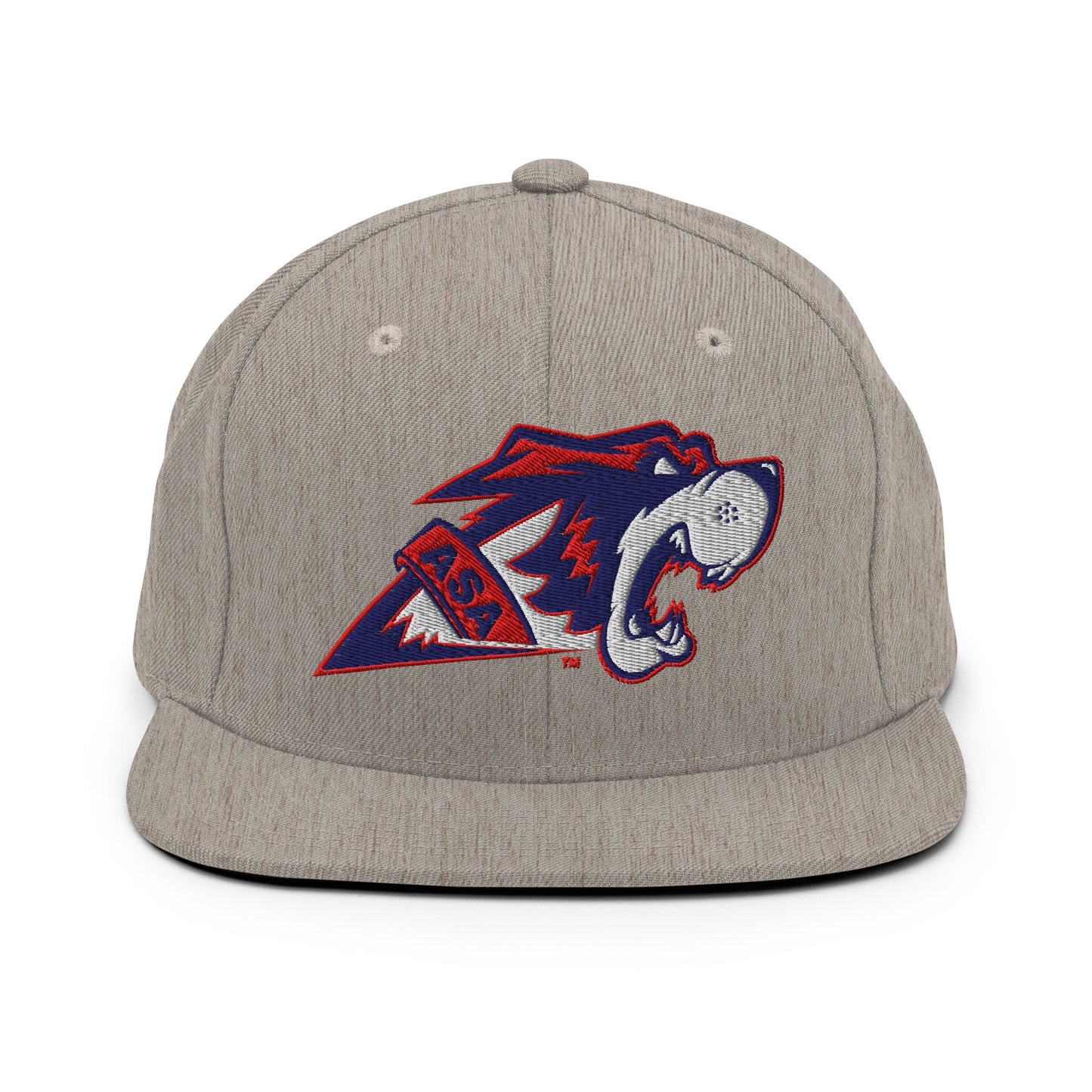 Snapback Hat | All Saints Academy Lacrosse | Mascot Logo