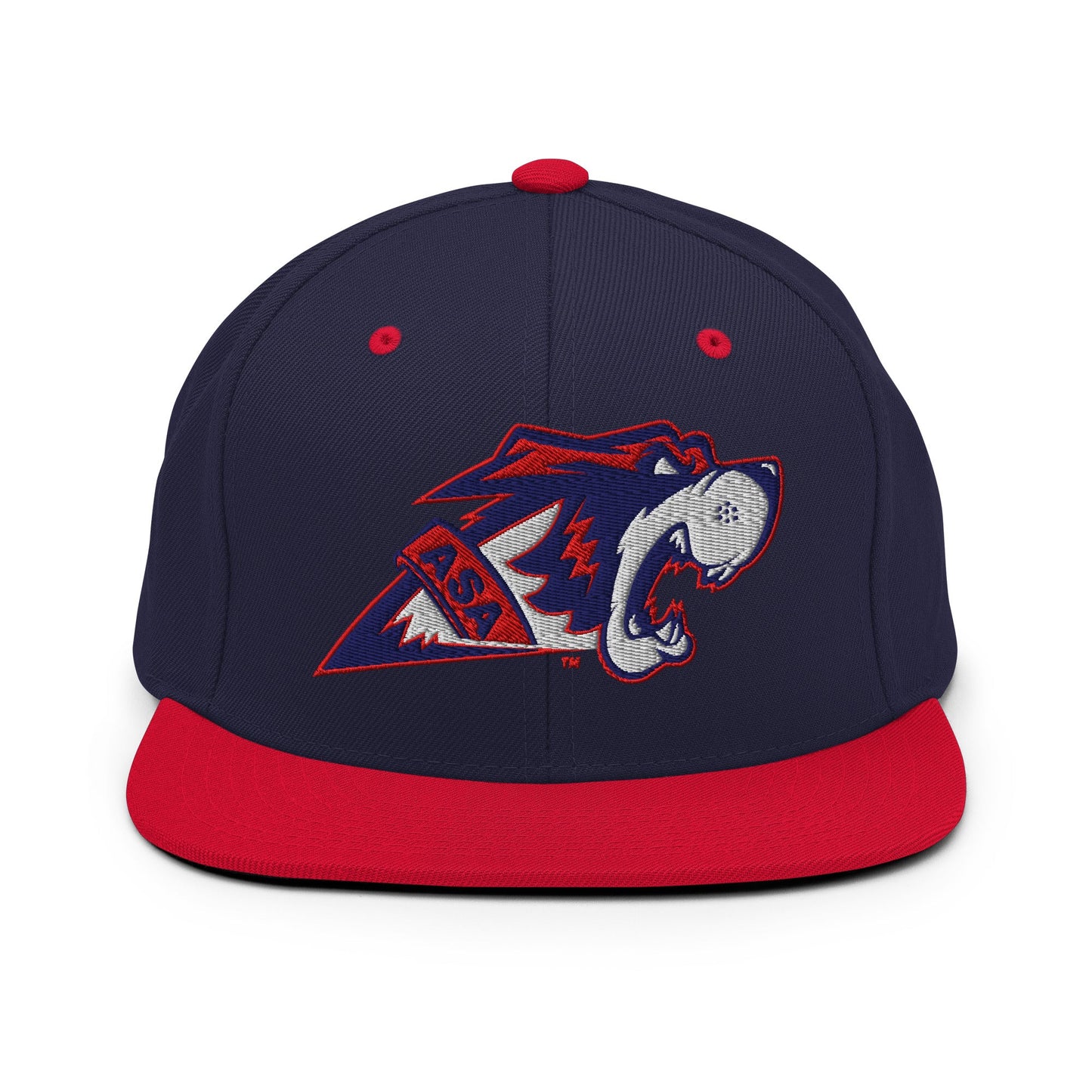 Snapback Hat | All Saints Academy Lacrosse | Mascot Logo