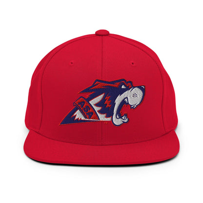 Snapback Hat | All Saints Academy Lacrosse | Mascot Logo