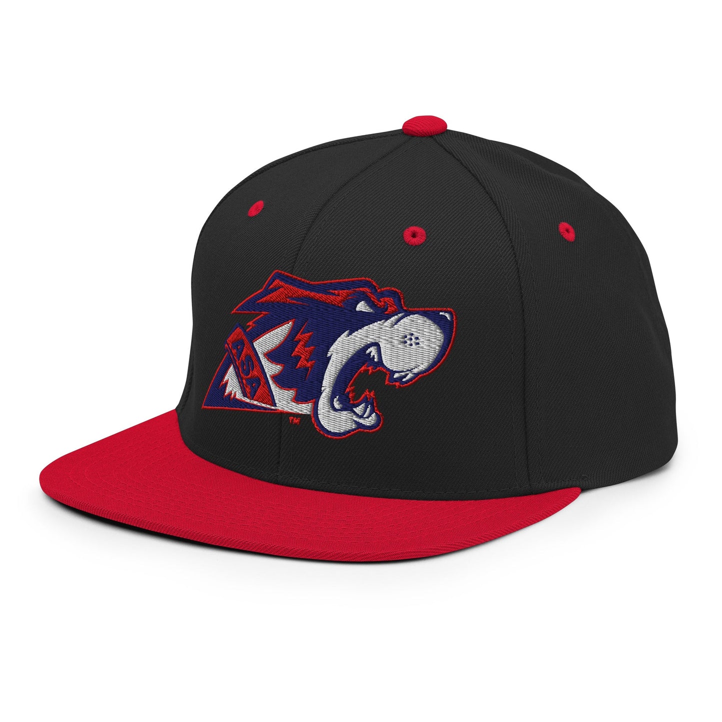 Snapback Hat | All Saints Academy Lacrosse | Mascot Logo